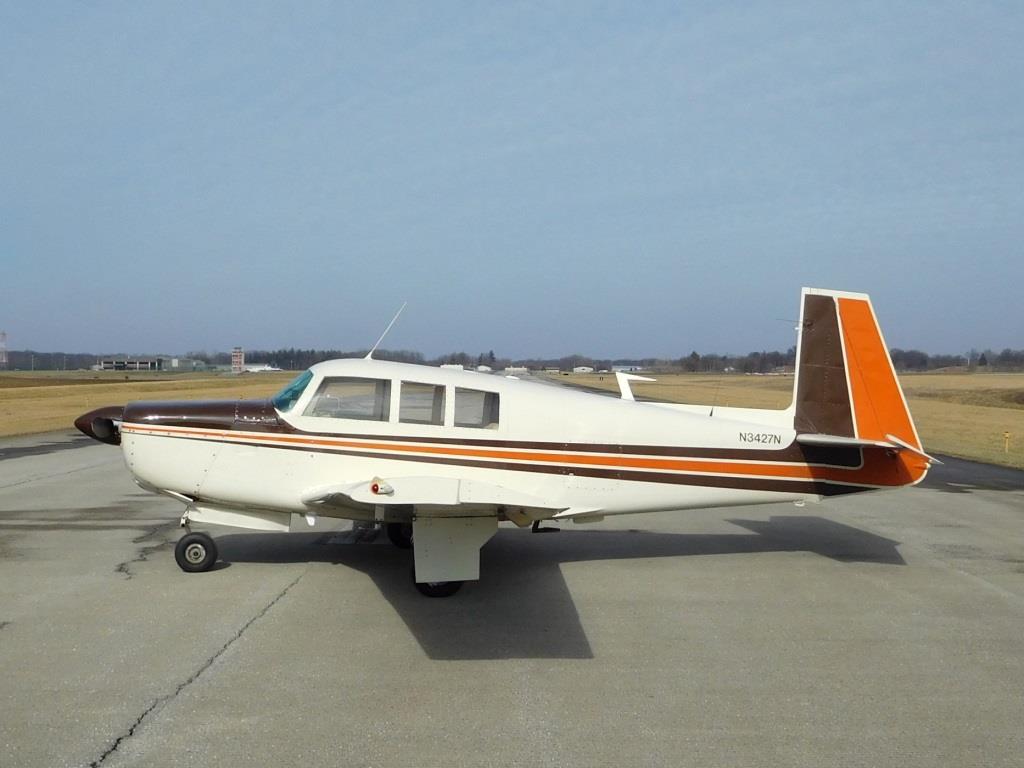 1968 Mooney M20F - N3427N