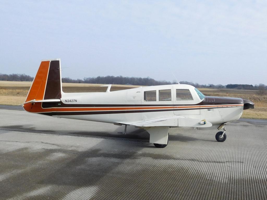 1968 Mooney M20F - N3427N