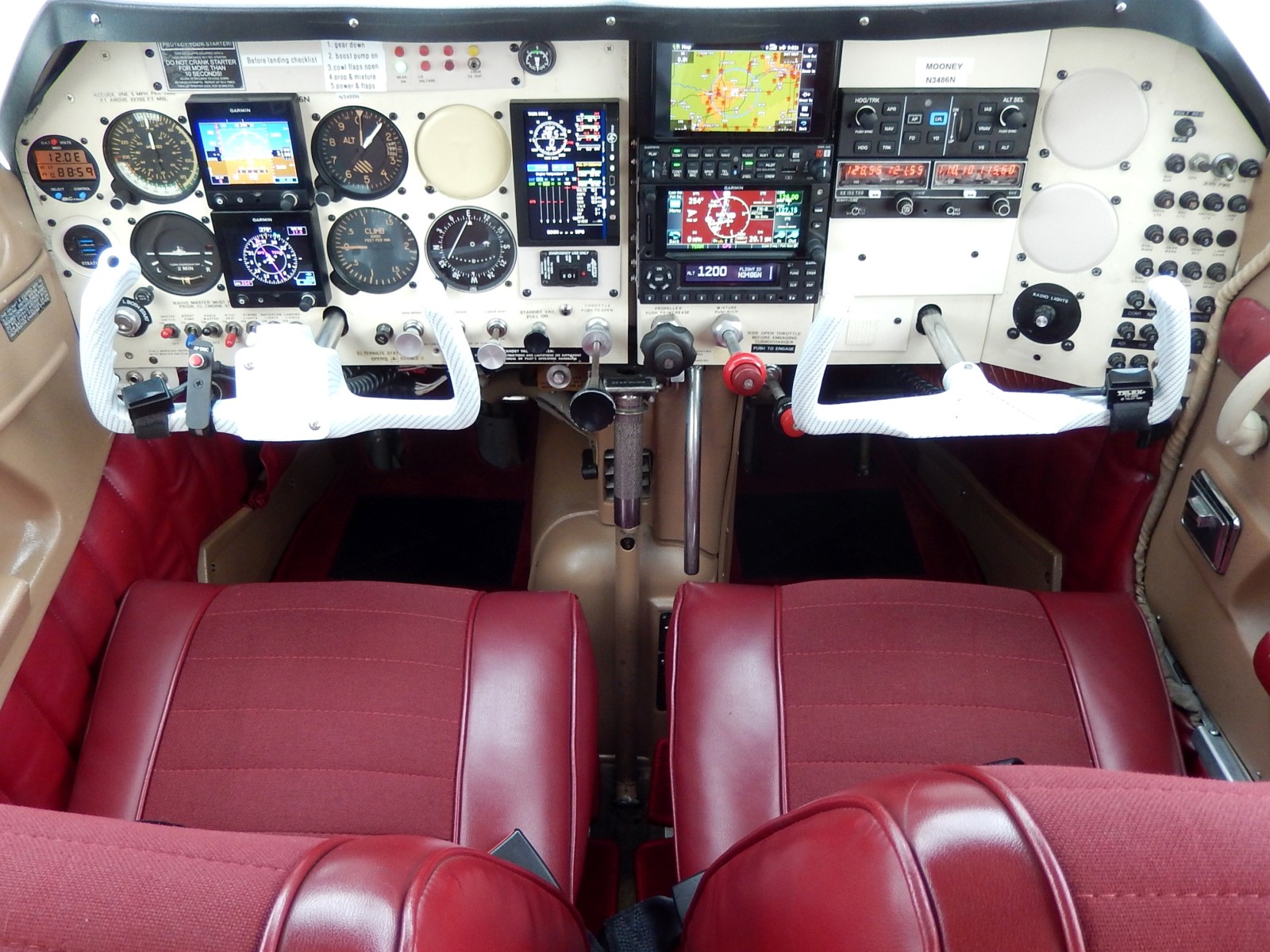 1968 Mooney M20 F- N3486N