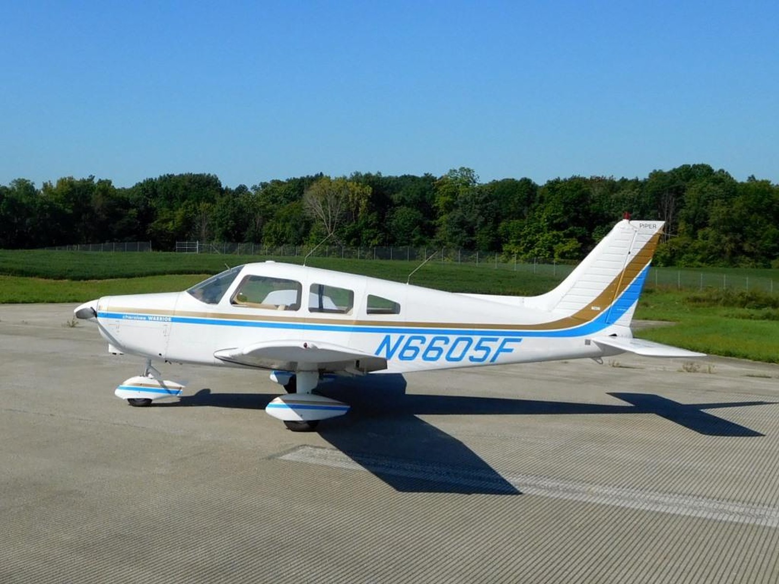 1977 Piper Warrior - N6605F