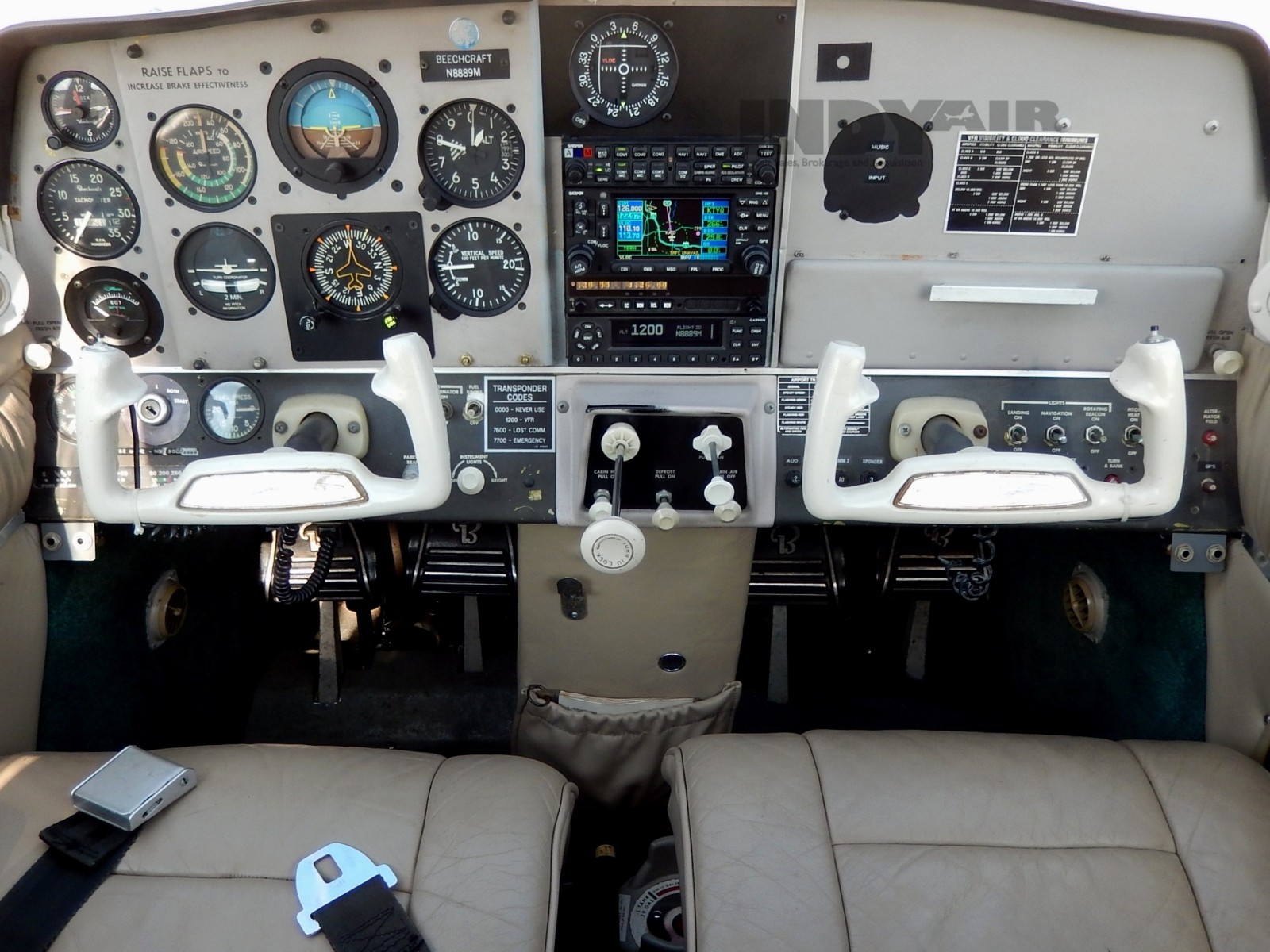 1965 Beechcraft A23 - N8889M