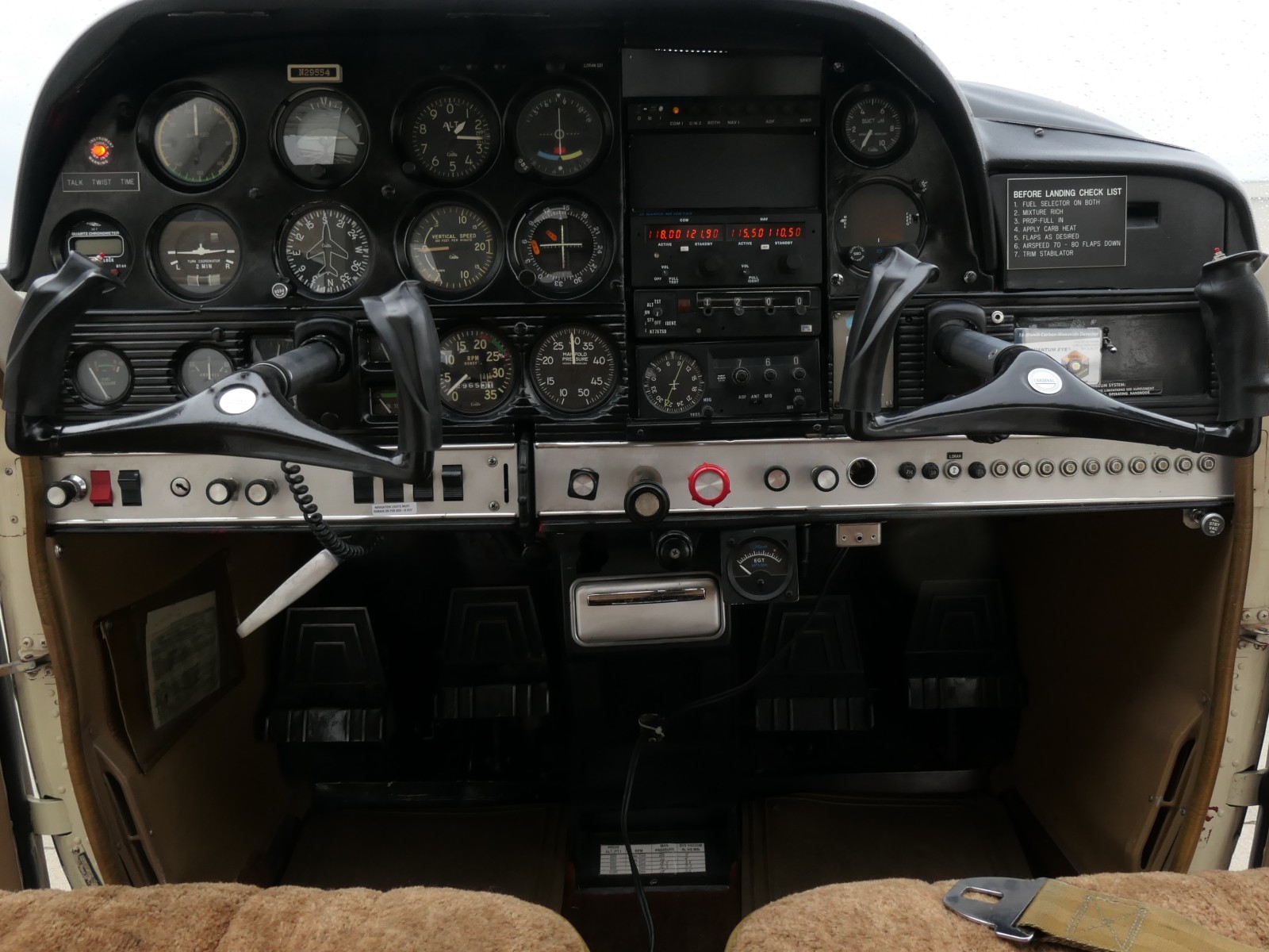 Cessna 177 180HP - N29554