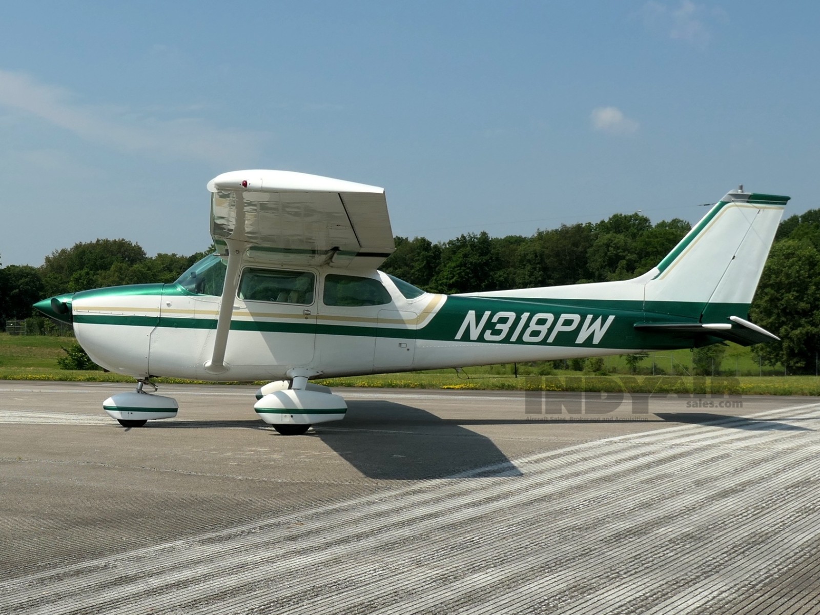 Cessna 172M Skyhawk 180HP - N318PW - Aircraft For Sale - Indy Air Sales