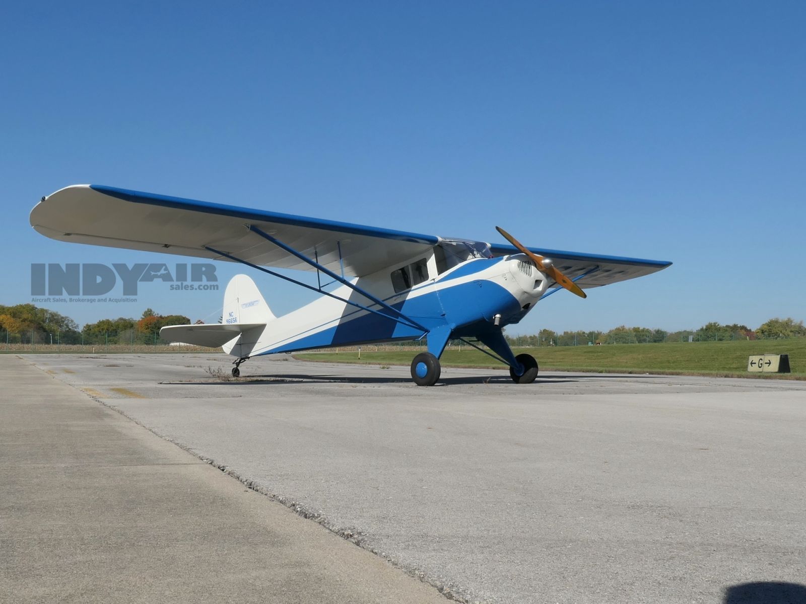 Taylorcraft BC12-D - N96656