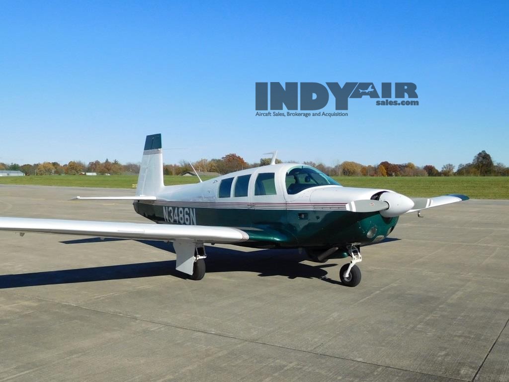 1968 Mooney M20 F- N3486N