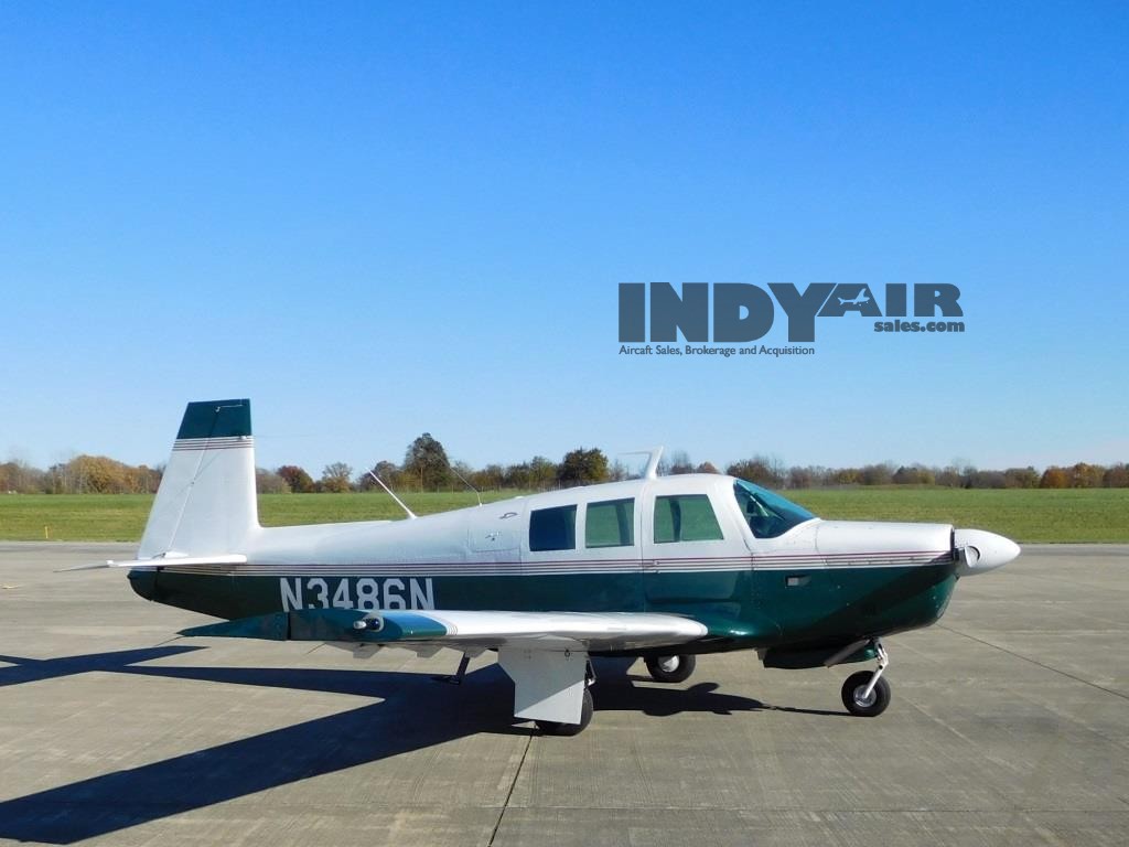 1968 Mooney M20 F- N3486N