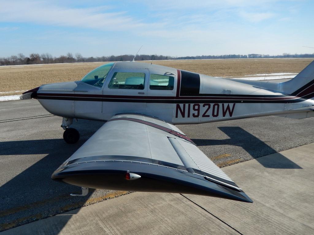 1973 Beech B19 Musketeer N1920W 