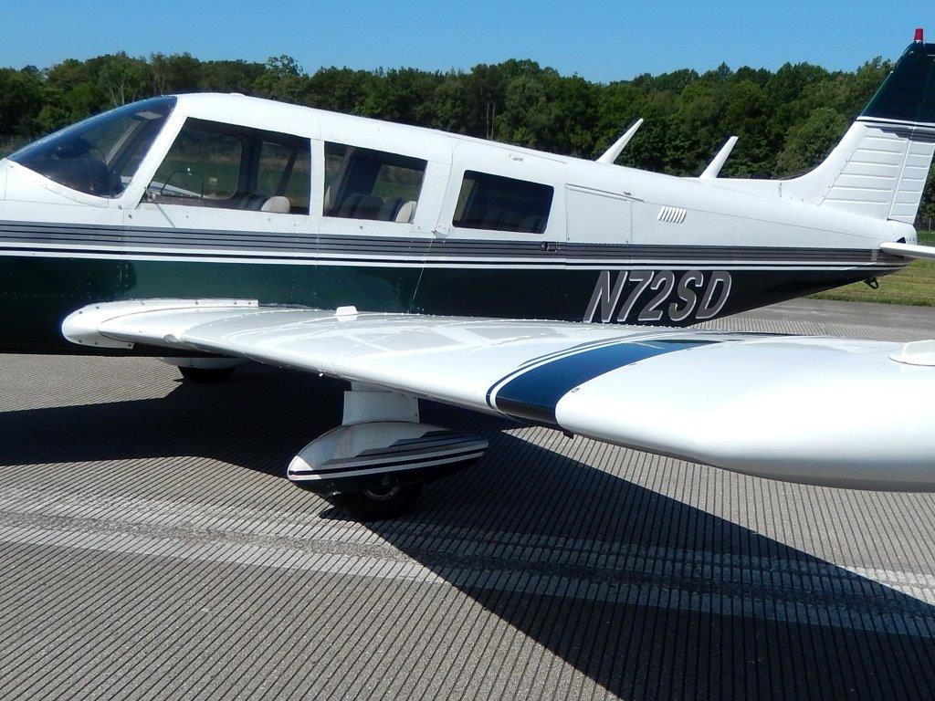 1972 Piper Cherokee 6- N72SD