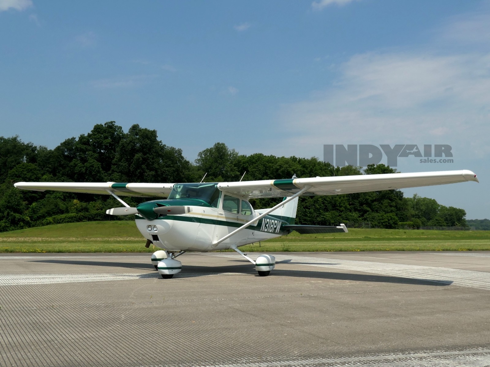 Cessna 172M Skyhawk 180HP - N318PW - Aircraft For Sale - Contact Indy ...